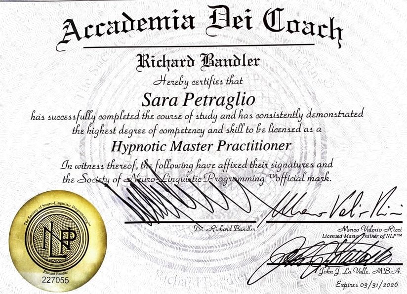 hypnotic master practitioner